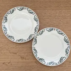 リチャードジノリ 皆川明 ミナペルホネン フロレンティア19cm 皿 2枚