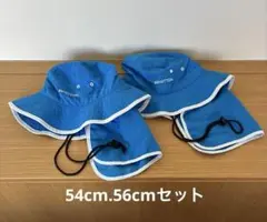 BENETTON マリンハット 54cm 56cm フラップ付き 2点セットのサムネイル