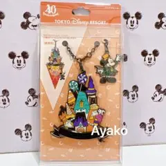 バックチャーム　ハロウィン　ディズニー 40周年 ドリームガーランド