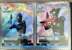 ウルトラマンカード　ポイント景品RRRロッソ2枚・ブル2枚セット ウルトラマンカード ポイント景品RRRロッソ2枚・ブル2枚セット