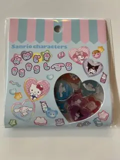 おはじきシール　サンリオキャラクターズ