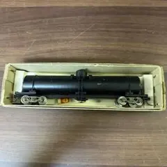 HOゲージ タンク車 黒色 貨車 鉄道模型 希少SHELL ボギー　貨車