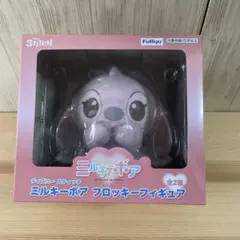 ディズニー スティッチ ミルキーボア フロッキーフィギュア ピンク Angel