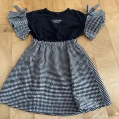 jenni love girl 半袖ワンピース チェック柄のサムネイル