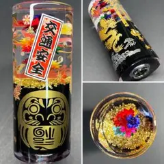 水中花 シフトノブ トラック 花瓶型 車 旧車 金箔 トヨタ 龍 虎 花魁 