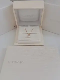 ミキモト Mikimoto パールネックレス イエローゴールド18K レディースのサムネイル