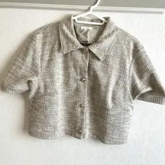 なな様専用 H&M ショート丈 ツイードテーラードジャケット