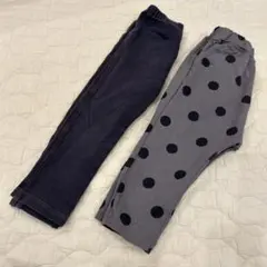 UNIQLOパンツ90 GUボトムス2枚セット