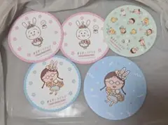 まる子とコジコジ　コースター5枚