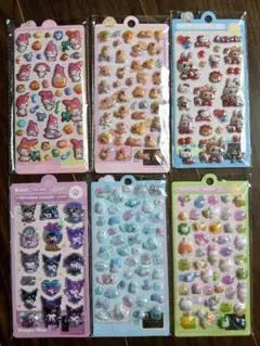 キャラクターシールセット 6シート