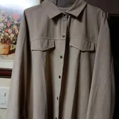 コージュロイ軽量ブラウスと水色コージュロイ軽量2点