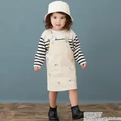 petit main スヌーピージャンパースカート　100〜110cm