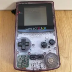 任天堂 ゲームボーイカラー クリアパープル【ジャンク】