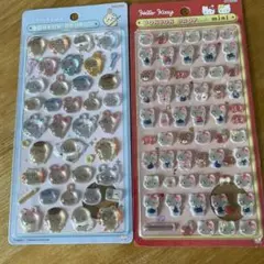 ちいかわ ハローキティ ボンボンドロップシール