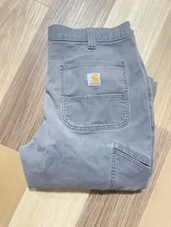 Carhartt リラックスフィット ワークパンツ 36×30 グレー