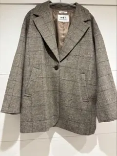 Niko and… チェックコート