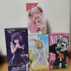 プライズフィギュアセット☆桜ミク、喜多川海夢、トガヒミコ、ネオユニヴァース