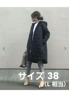 Emma Taylor 3way キルティングフードコート