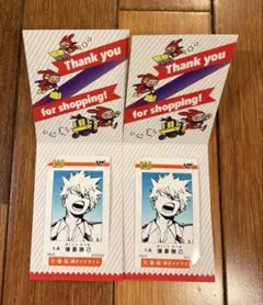 僕のヒーローアカデミア 爆豪勝己 ジャンプショップ ミニブロマイドセット