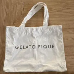 GELATO PIQUE ホワイトトートバッグ