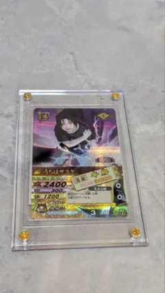 ナルトデータカードダス うちはサスケ ホロ NM-188 - メルカリ