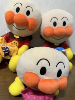 アンパンマン ぬいぐるみ 3体セット 約30cm