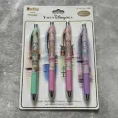 新品未使用Duffy and Friends ゲルインキボールペンセット 4本