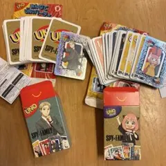 UNO SPY-FAMILY カードゲーム　2つまとめて