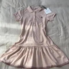 【新品タグ付】MONCLER モンクレール ポロワンピース ピンク
