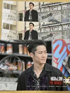 HiGH&LOW THE WORST Xポストカード 花岡楓士雄（川村壱馬）