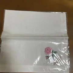 Givenchy バラ刺繍 ハンカチ