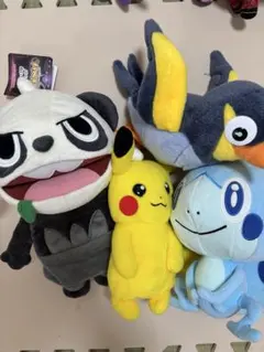 ポケモン ぬいぐるみ まとめ売り ピカチュウ カイデン メッソン ヤンチャム