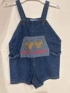 PETIT KERIS ミッキーマウス デニムオーバーオール