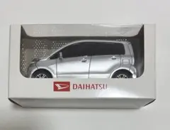 非売品★ダイハツ DAIHATSU ムーヴカスタム プルバックカー シルバー