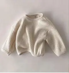 ワッフルベビートップス