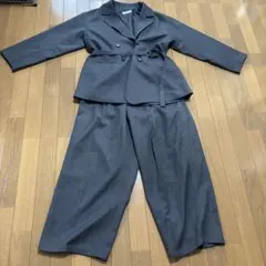 ページボーイ　グレーセットアップ