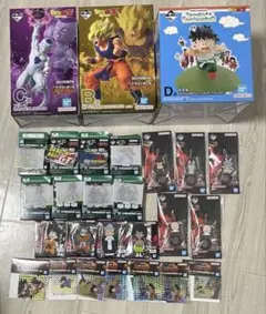 ドラゴンボール 一番くじ 悟空 フリーザ 下位賞 アクリルロゴ付き まとめ売り