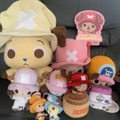 チョッパー　10点セット　ぬいぐるみ　まとめ売り　おまけ付き　ワンピース