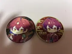 ばぁうくん　缶バッチ　デフォルメ