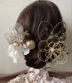 髪飾り　卒業式　結婚式　成人式　前撮り　ウェディング　パーティ　袴　和装