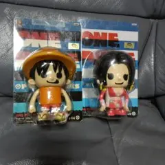 ワンピース×広島東洋カープ コラボフィギュア ルフィ＆チョッパー 2体 