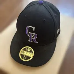New Era 59FIFTY CRロゴ ブラックキャップ 7 1/8