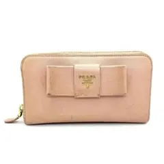 【sk/11.25/5】PRADA サフィアーノ ラウンドファスナー 長財布