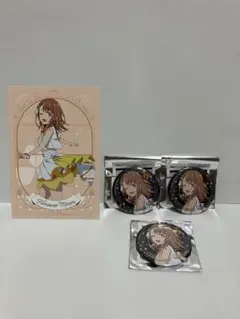劇場版プロセカ　イオン　花里みのり　缶バッジ 3個　ポストカード1枚