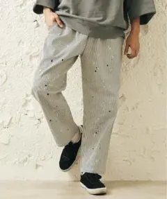 JOURNAL STANDARD relume ストライプ　ペインター　パンツ