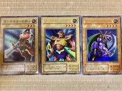 遊戯王｜城之内セット｜パンサーウォリアー・アックスレイダー・ランドスター