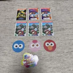 USJ 使用済みチケット6枚と非売品ステッカー&オマケのサムネイル