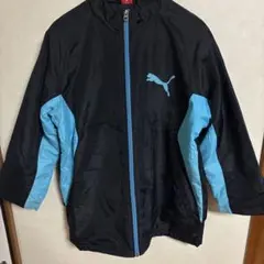 PUMA ピステ・ウィンドブレーカー 黒/青