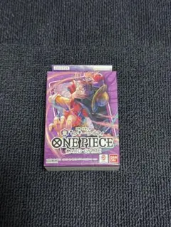 ONE PIECE カード スタートデッキ 紫 モンキー・D・ルフィ ST-18