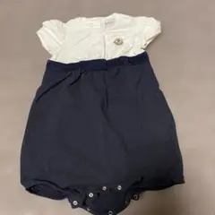 美品◯MONCLER モンクレール ロンパース◯9/12M①